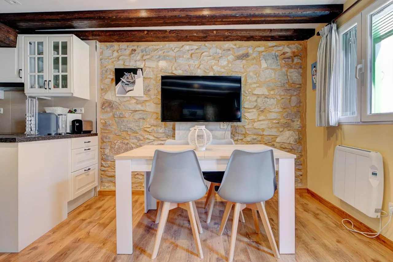 Maravilloso Apartamento, Hondarribia, Terraza, 4Pax Appartement Fontarrabie